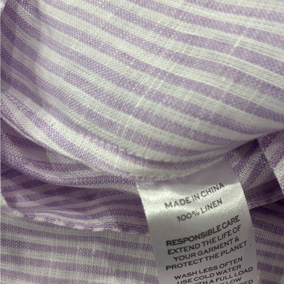 Hill House Purple Athena Striped nap dress Cottagecore vibes - Picture 5 of 5